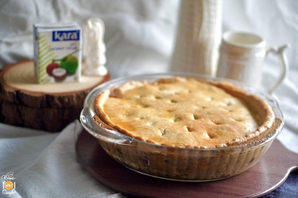 Chicken and Mushroom Pie recipe 1 1000x666 Chicken and Mushroom Pie ( with Coconut Cream)