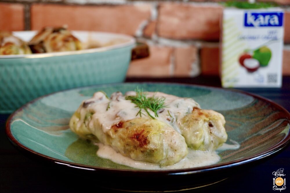 Gołąbki in Coconut Mushroom Sauce copy