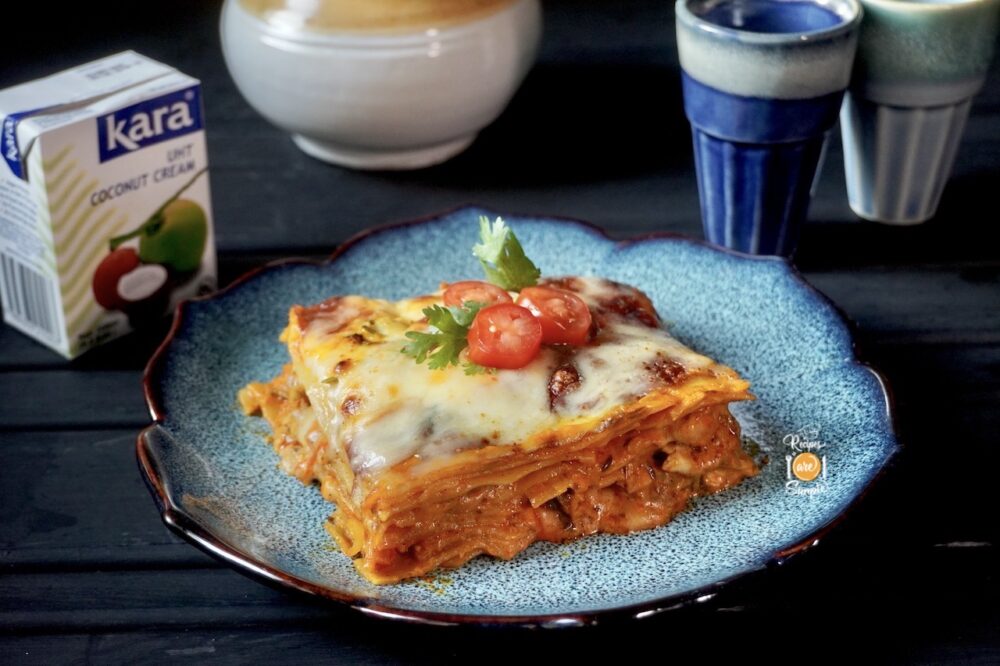 coconut butter chicken lasagna recipe