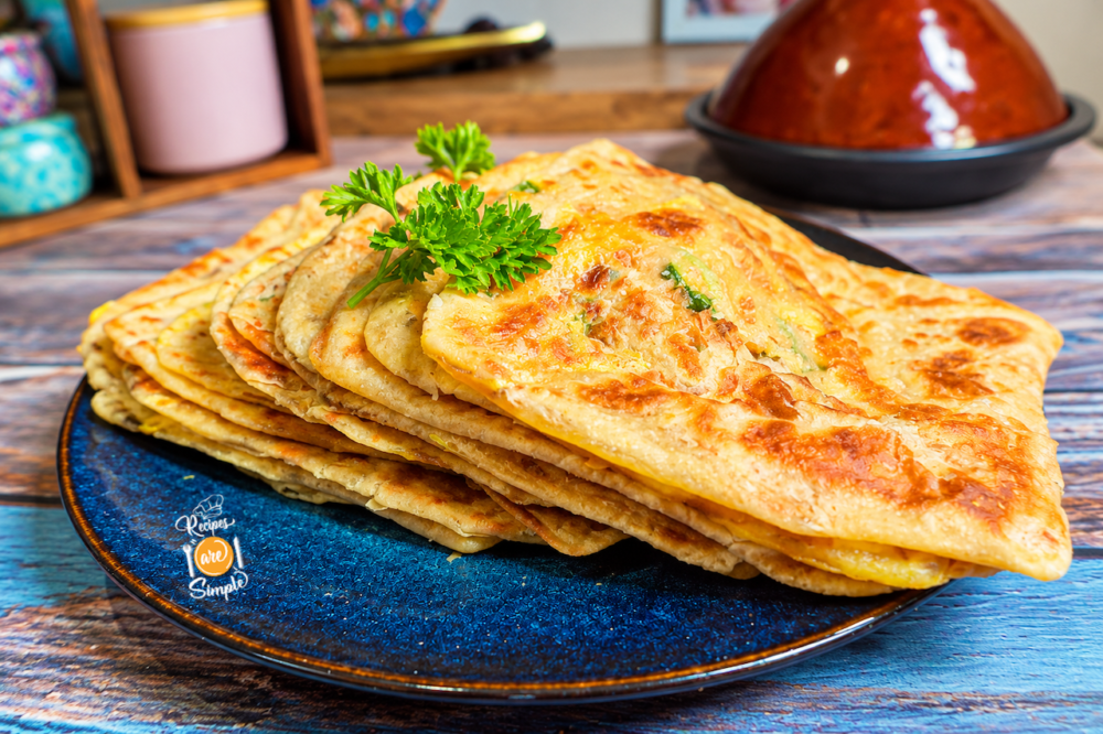 Flaky Egg Paratha