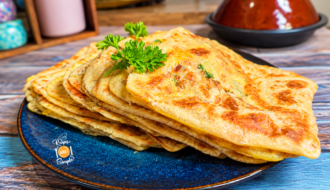 Flaky Egg Paratha
