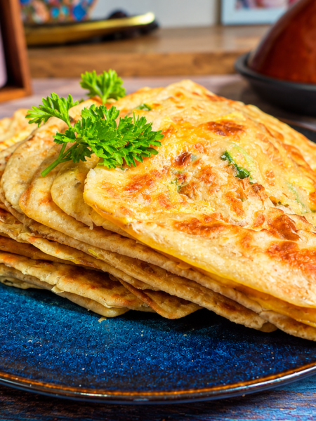 Flaky Egg Paratha