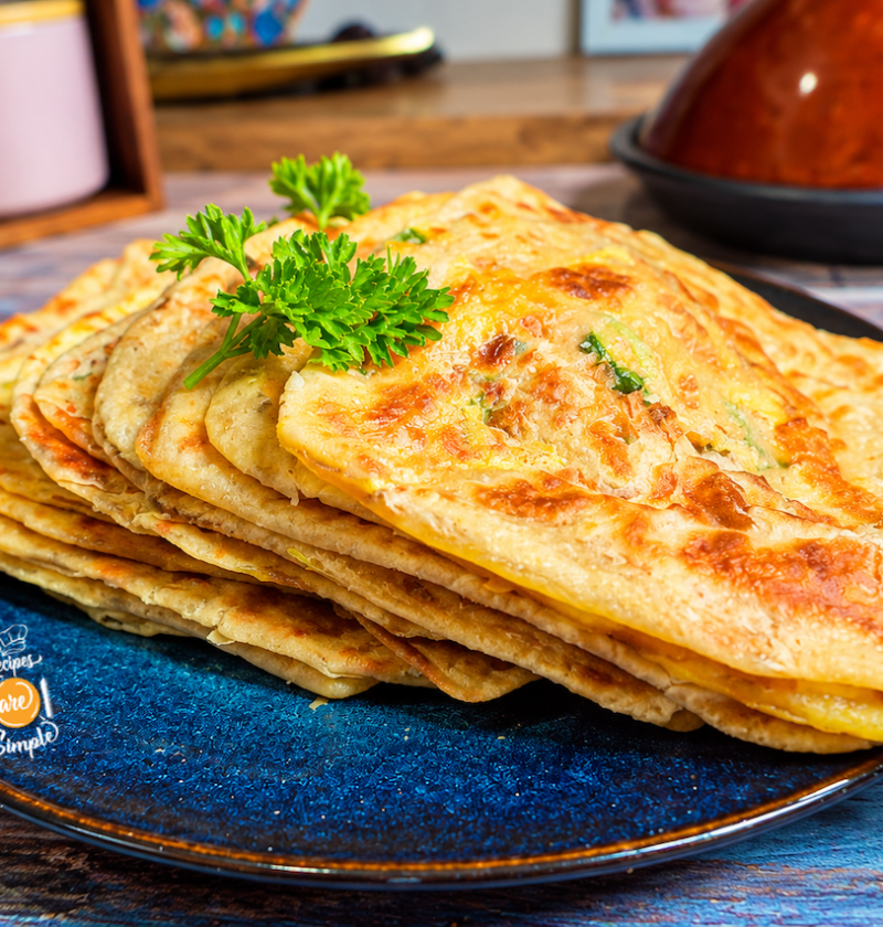Flaky Egg Paratha