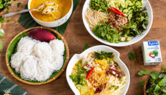 Rustic nom banh chok.